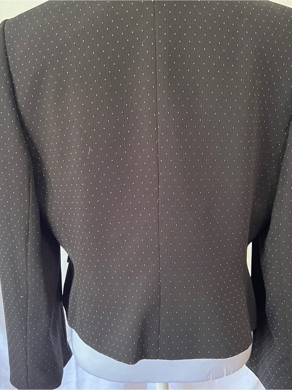Tahari Double-Breasted Women’s Black Blazer Jacket Size 14P - Picture 5 of 13